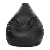 Jumbble Standard PVC Bean Bag | Durable Faux Leather Bean Bag with Filling | Comfortable and Stylish | Suitable for Adults & Kids | Versatile Seating for Home and Outdoors